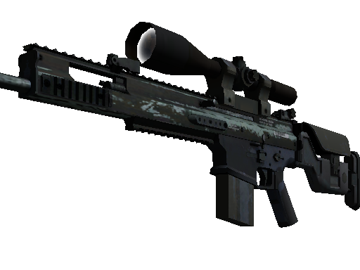 SCAR-20 | Storm (Battle-Scarred) - Consumer Grade - Weapon - from The Cobblestone Collection