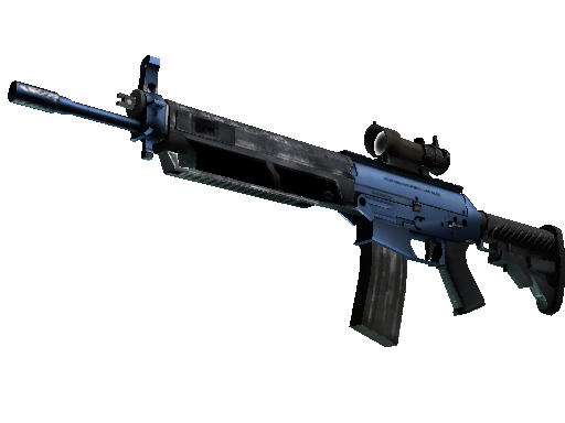 SG 553 | Anodized Navy (Minimal Wear) - Mil-Spec - Weapon - from The Lake Collection