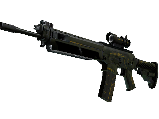 SG 553 | Atlas (Well-Worn) - Mil-Spec - Weapon - from The Chroma 3 Collection