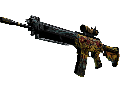 SG 553 | Colony IV (Field-Tested) - Classified - Weapon - from The Shattered Web Collection