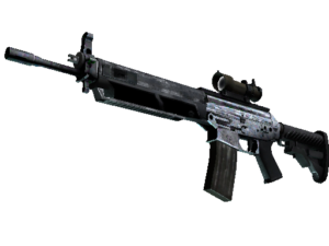 SG 553 | Damascus Steel