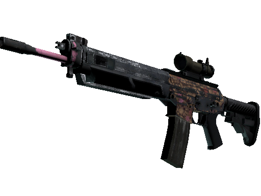 SG 553 | Desert Blossom (Battle-Scarred) - Mil-Spec - Weapon - from The 2021 Mirage Collection