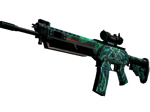 SG 553 | Dragon Tech (Factory New) - Restricted - Weapon - from The Recoil Collection