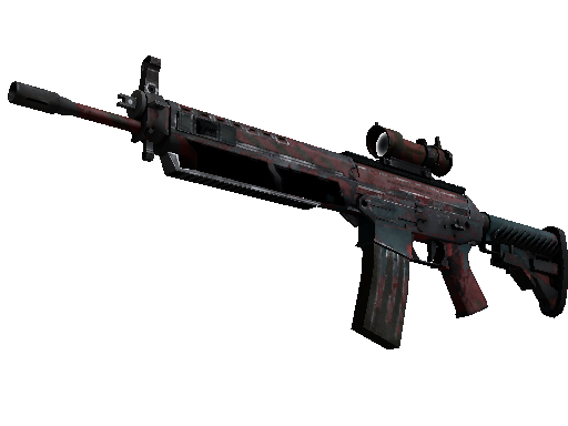 SG 553 | Fallout Warning (Battle-Scarred) - Industrial Grade - Weapon - from The Cache Collection