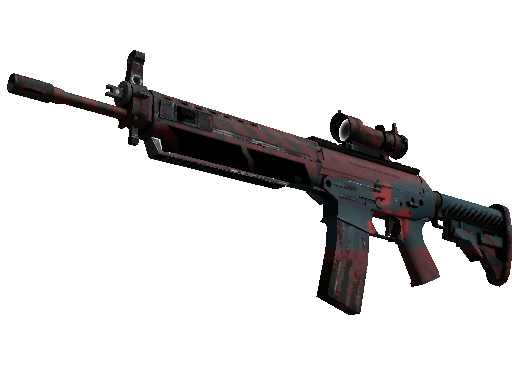 SG 553 | Fallout Warning (Field-Tested) - Industrial Grade - Weapon - from The Cache Collection