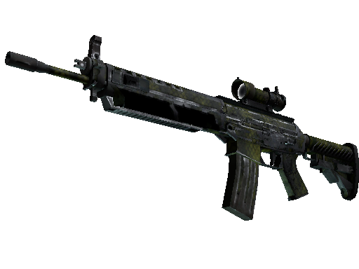 SG 553 | Gator Mesh (Battle-Scarred) - Industrial Grade - Weapon - from The Mirage Collection