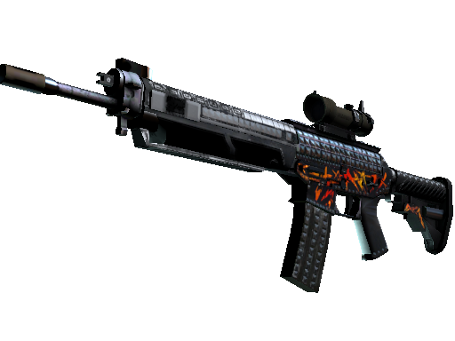 SG 553 | Heavy Metal (Factory New) - Mil-Spec - Weapon - from The Snakebite Collection