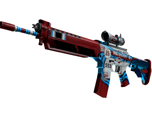 SG 553 | Integrale (Field-Tested) - Classified - Weapon - from The 2018 Inferno Collection