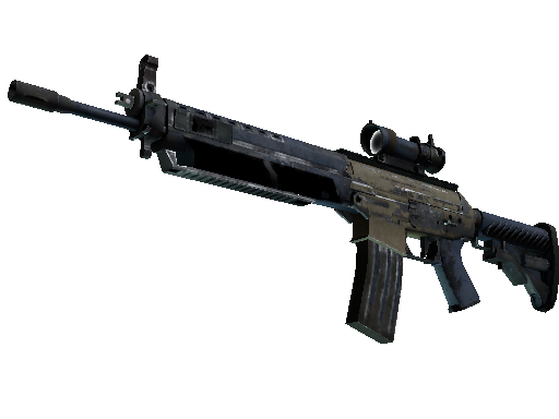 SG 553 | Tornado (Battle-Scarred) - Consumer Grade - Weapon - from The Assault Collection