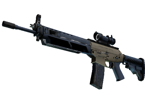 SG 553 | Tornado (Well-Worn) - Consumer Grade - Weapon - from The Assault Collection