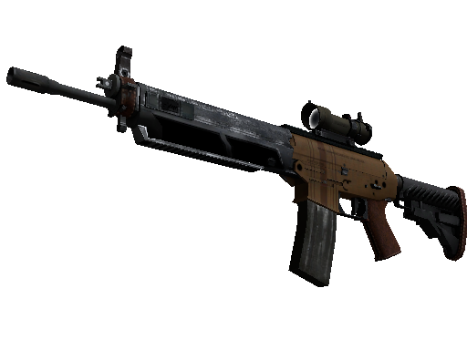 SG 553 | Traveler (Well-Worn) - Industrial Grade - Weapon - from The Baggage Collection