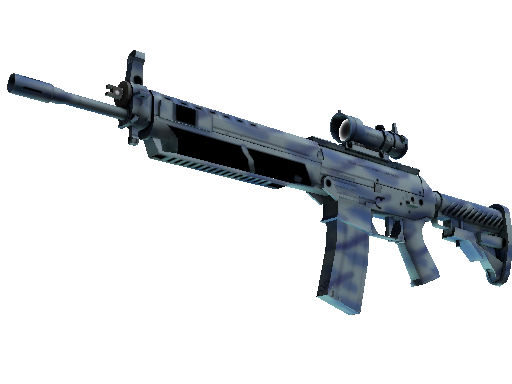 SG 553 | Wave Spray (Factory New) - Mil-Spec - Weapon - from The Bravo Collection