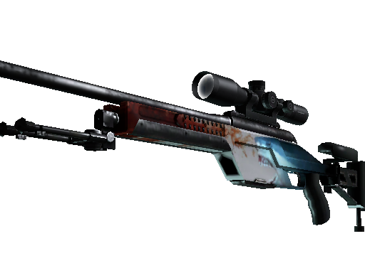 SSG 08 | Blood in the Water (Minimal Wear) - Covert - Weapon - from The Arms Deal 2 Collection