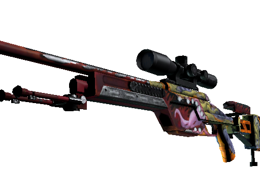 SSG 08 | Bloodshot (Minimal Wear) - Classified - Weapon - from The Shattered Web Collection