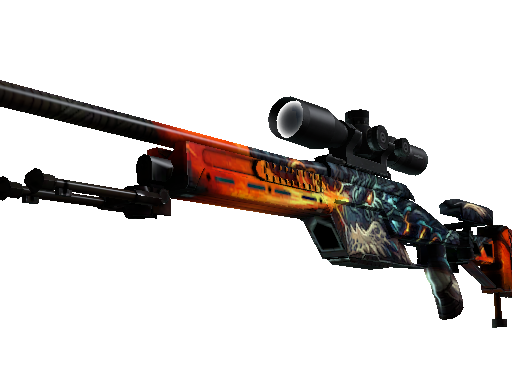 SSG 08 | Dragonfire (Factory New) - Covert - Weapon - from The Glove Collection
