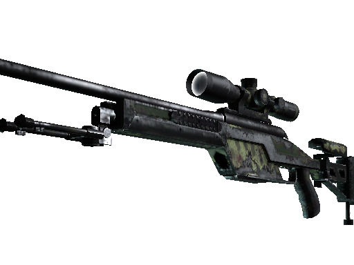 SSG 08 | Lichen Dashed (Battle-Scarred) - Consumer Grade - Weapon - from The Aztec Collection
