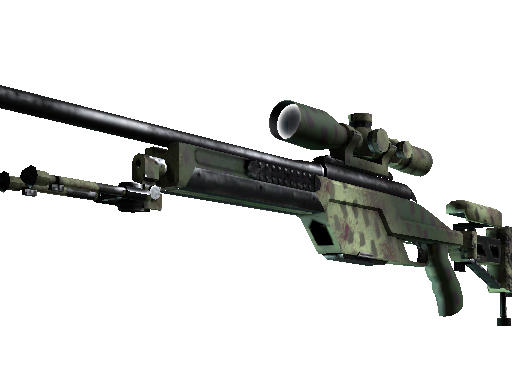 SSG 08 | Lichen Dashed (Factory New) - Consumer Grade - Weapon - from The Aztec Collection