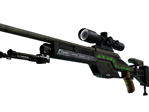 SSG 08 | Necropos (Minimal Wear) - Mil-Spec - Weapon - from The Wildfire Collection