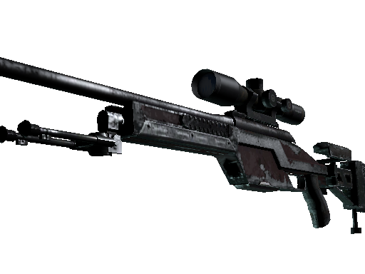 SSG 08 | Red Stone (Battle-Scarred) - Consumer Grade - Weapon - from The Norse Collection