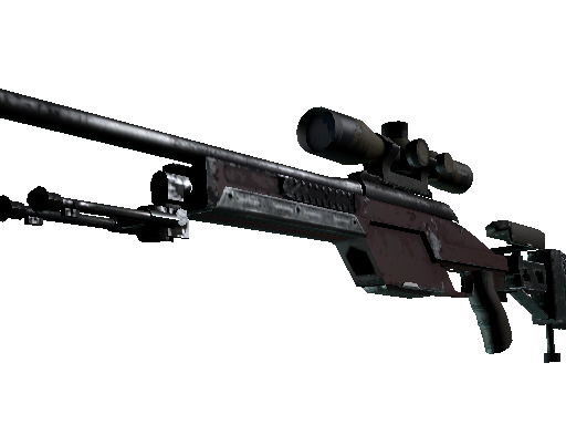 SSG 08 | Red Stone (Field-Tested) - Consumer Grade - Weapon - from The Norse Collection