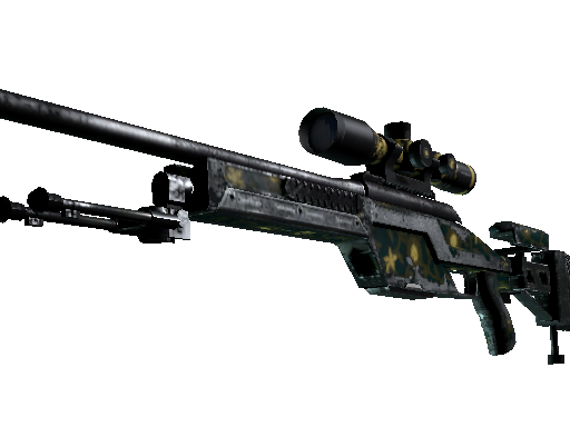 SSG 08 | Sea Calico (Battle-Scarred) - Restricted - Weapon - from The St. Marc Collection