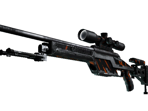 SSG 08 | Slashed (Battle-Scarred) - Mil-Spec - Weapon - from The Huntsman Collection