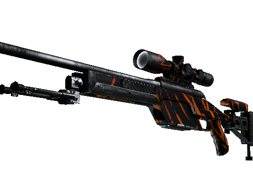 SSG 08 | Slashed (Field-Tested) - Mil-Spec - Weapon - from The Huntsman Collection