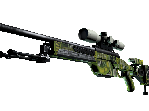 SSG 08 | Spring Twilly (Minimal Wear) - Mil-Spec - Weapon - from The 2021 Train Collection