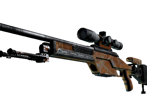 SSG 08 | Threat Detected (Well-Worn) - Mil-Spec - Weapon - from The Control Collection
