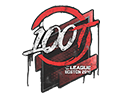 Sealed Graffiti | 100 Thieves | Boston 2018 - Graffiti