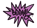 Sealed Graffiti | BOOM (Bazooka Pink) - Graffiti
