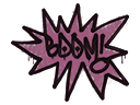 Sealed Graffiti | BOOM (Princess Pink) - Graffiti