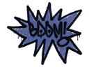Sealed Graffiti | BOOM (SWAT Blue) - Graffiti