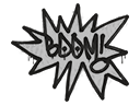 Sealed Graffiti | BOOM (Shark White) - Graffiti
