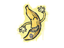 Sealed Graffiti | Banana - Graffiti
