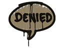 Sealed Graffiti | Denied (Dust Brown) - Graffiti
