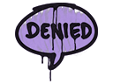 Sealed Graffiti | Denied (Violent Violet) - Graffiti