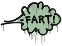 Sealed Graffiti | Fart (Cash Green) - Graffiti