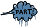 Sealed Graffiti | Fart (Monarch Blue) - Graffiti