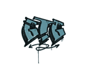 Sealed Graffiti | GTG (Wire Blue) - Graffiti