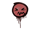Sealed Graffiti | Grimace (Blood Red) - Graffiti