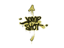 Sealed Graffiti | Jump Shot (Tracer Yellow) - Graffiti