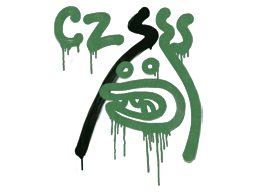 Sealed Graffiti | Recoil CZ-75 (Jungle Green) - Graffiti