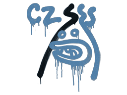 Sealed Graffiti | Recoil CZ-75 (Monarch Blue) - Graffiti