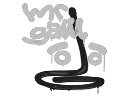 Sealed Graffiti | Recoil Galil AR (Shark White) - Graffiti - from Chroma 2 Case