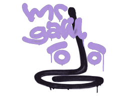 Sealed Graffiti | Recoil Galil AR (Violent Violet) - Graffiti - from Chroma 2 Case