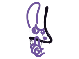 Sealed Graffiti | Recoil M4A1-S (Monster Purple) - Graffiti - from The Anubis Collection