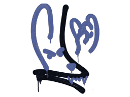 Sealed Graffiti | Recoil M4A4 (SWAT Blue) - Graffiti