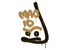 Sealed Graffiti | Recoil MAC-10 (Desert Amber) - Graffiti - from The Anubis Collection