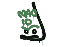 Sealed Graffiti | Recoil MAC-10 (Jungle Green) - Graffiti - from The Anubis Collection